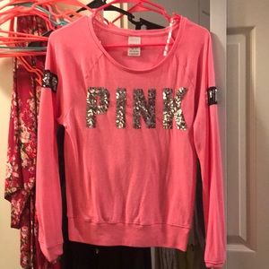 Pink light sweatshirt